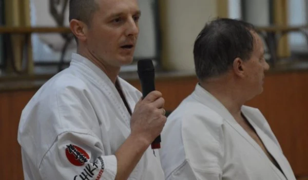 Egzamin na kolejne stopnie KYU przeprowadzony przez SHIHAN Andrzej Drewniak 9 DAN